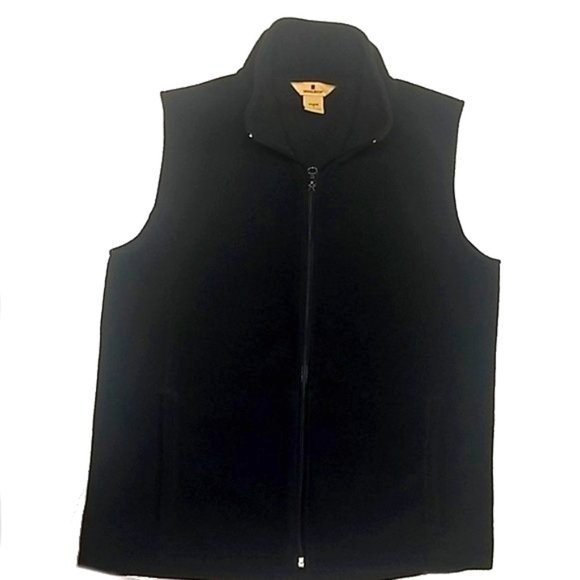 Woolrich black fleece vest - Picture 1 of 4